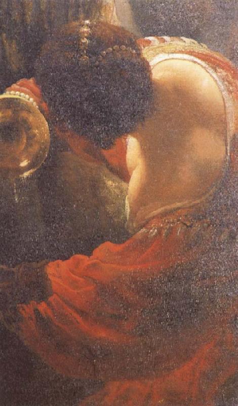 Detail of write on the wall, Rembrandt van rijn